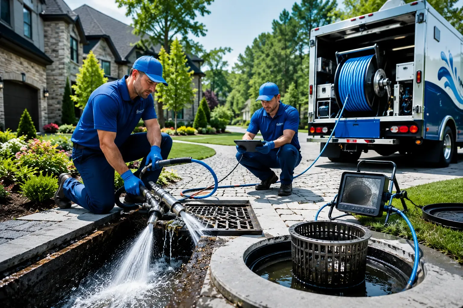 Local outdoor drain cleaning professionals in Milton, WV